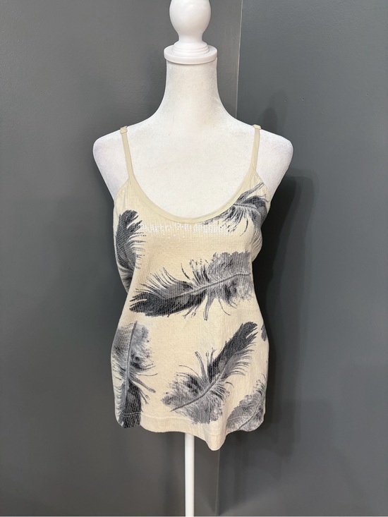 Kimchi Blue Tops - Urban Outfitters Kimchi Blue Feather Sequin Cami Tank Top Medium Cottagecore Y2K